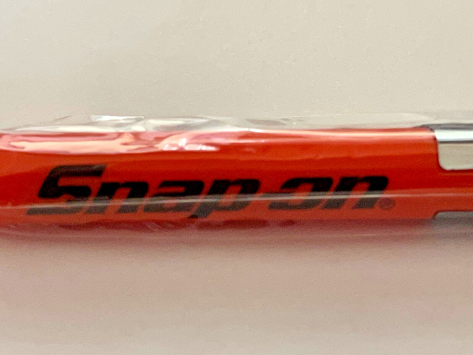 NIP ORANGE Snap-on Tools Flat Tip Pocket Screwdrivers w/Clip & Magnetic End