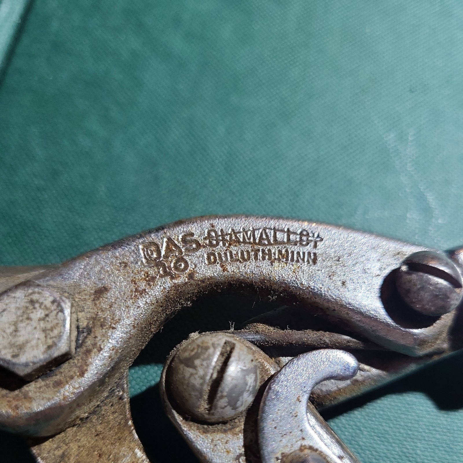 Diamalloy DAS10 Straight Cut Sheet Metal Scissors Snips VINTAGE USA Duluth Minn