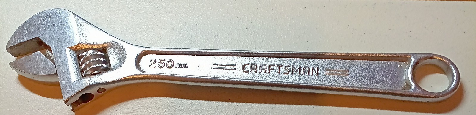 Craftsman 44604 Heavy-Duty 10″ (250mm) Adjustable Wrench WF Vintage USA
