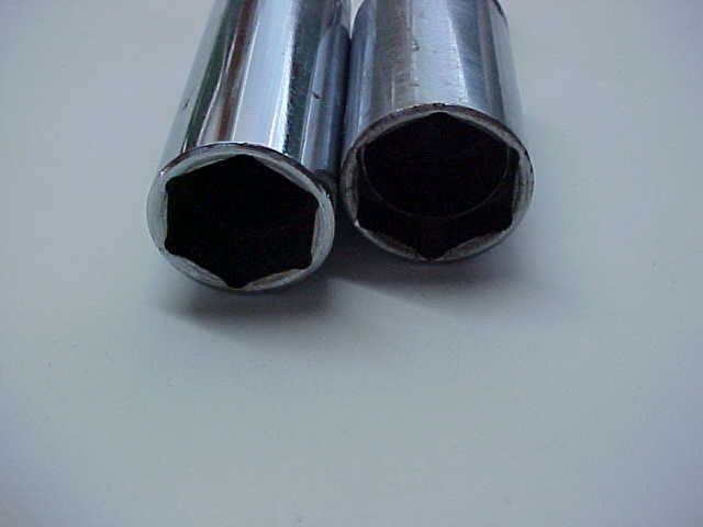2 Snap-On Tools 3/8″ Drive Sockets SFS 241 3/4″ & S9704CFT Swivel 13/16″ USA