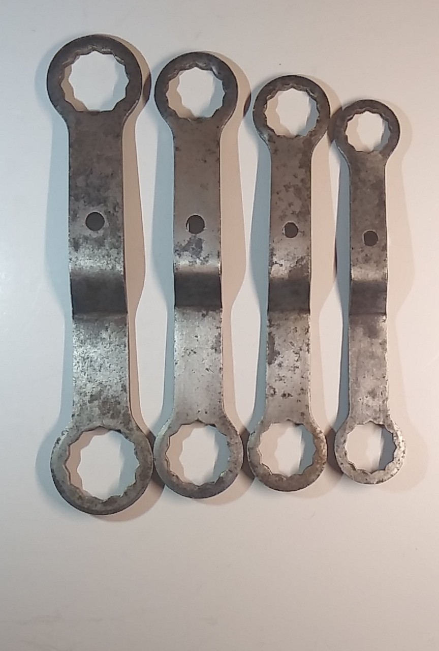 Vintage Indestro Box End Wrench 4pc Set Made In USA