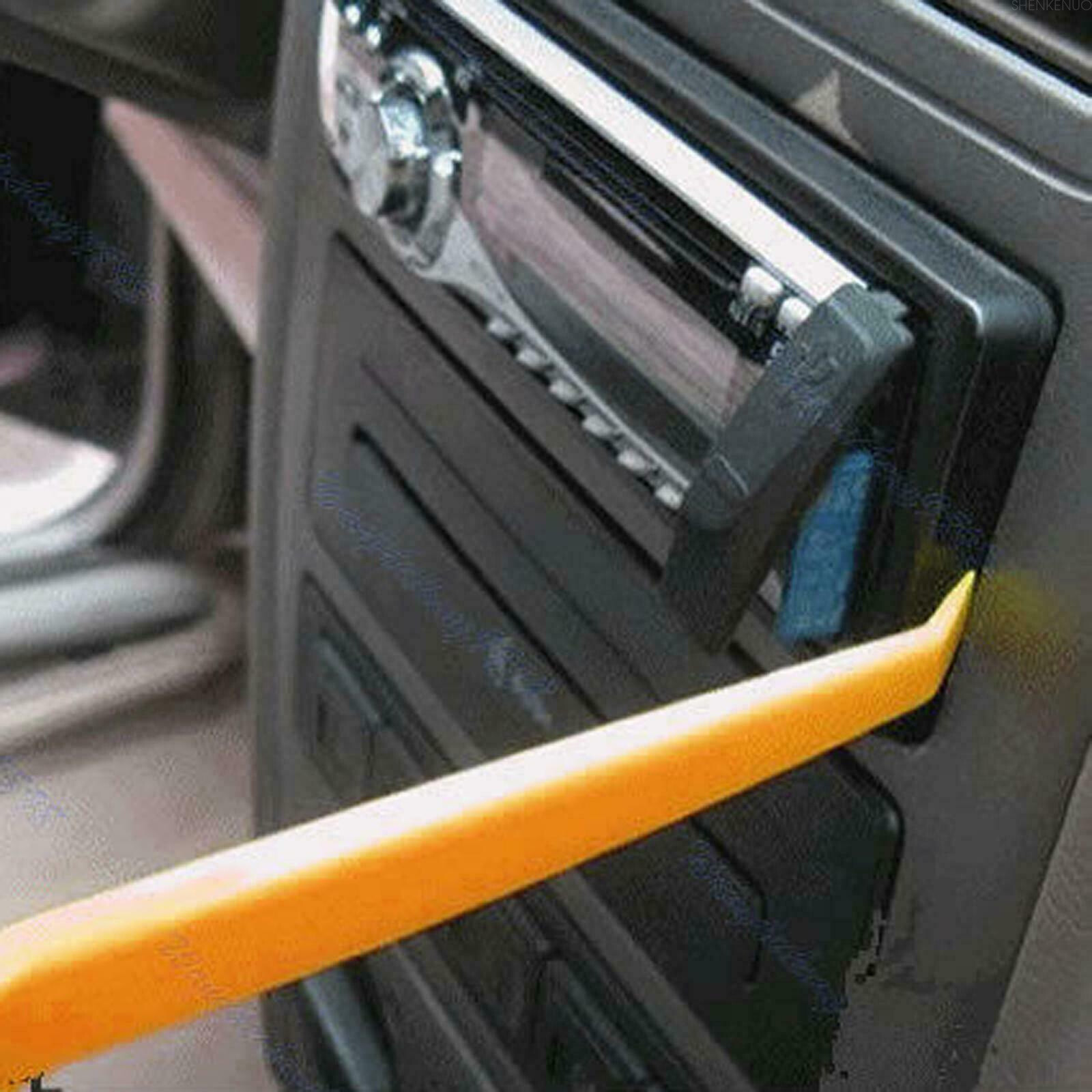Plastic Trim Removal Pry Tool Set for Car Radio Panel Door Dash Clip Fasteners