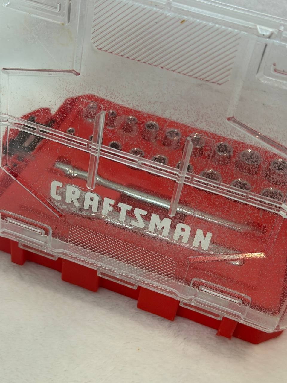 Craftsman 20Pc 1/4″ Drive Ratchet & Socket Set Tool Wrench SAE/Metric CMMT81747