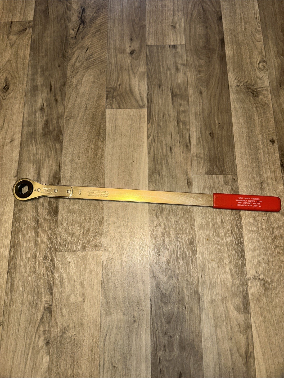Snap-on Tools 15mm Serpentine Belt Tensioner Tool Wrench YA9350 B1 USA
