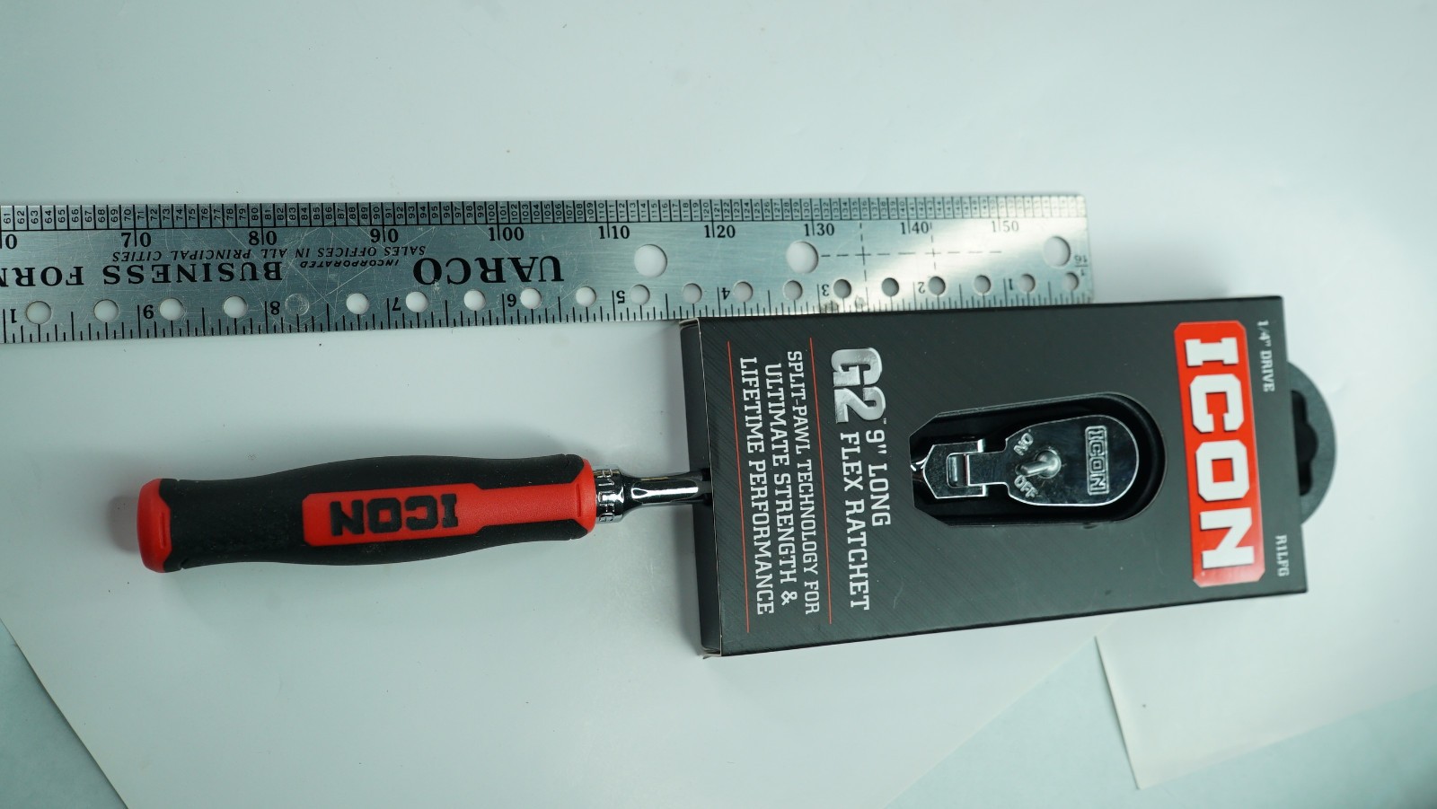 ICON G2 1/4″ Drive Long Flex Ratchet R1LFG NEW w/Comfort Grip FREE SHIPPING📦