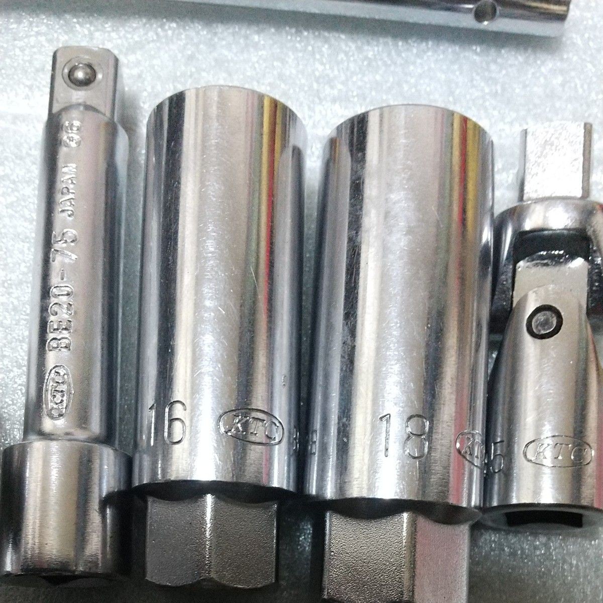 KTC Ko-ken 3/8″ Drive Socket Wrench Set Ratchet Deep Socket Japan Lot