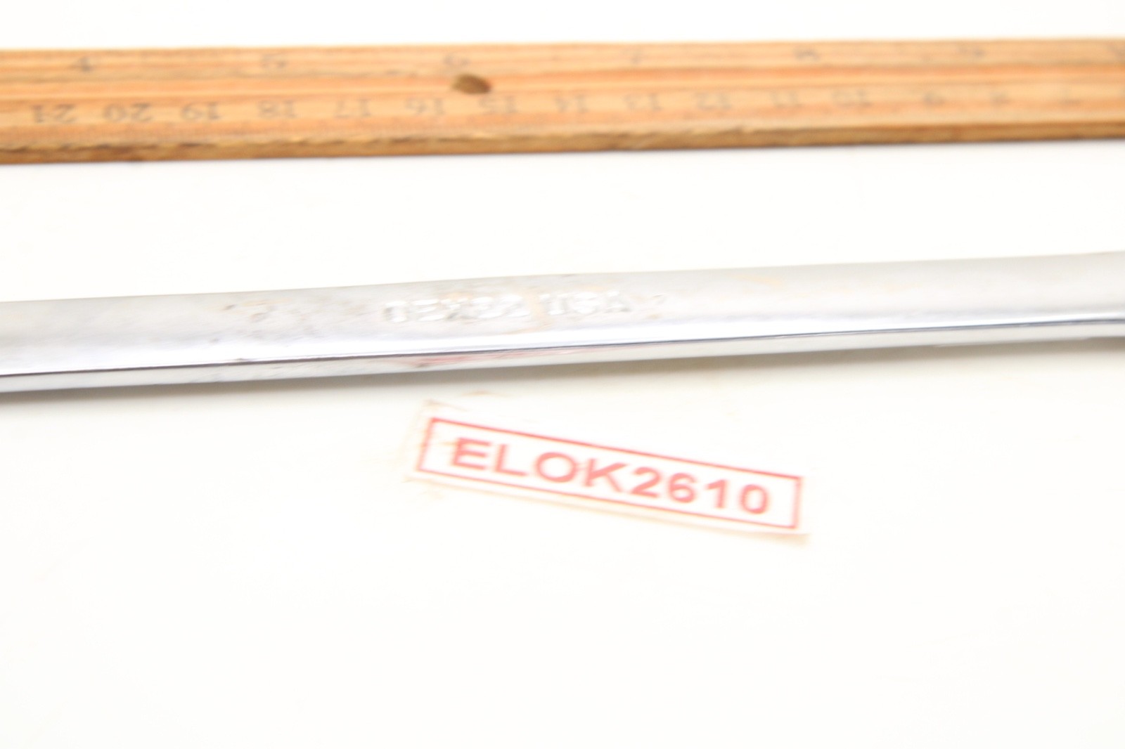 Snap-on OEX22 11/16″ 12 Point SAE Combination Wrench Modified Box End 9.25″ USA
