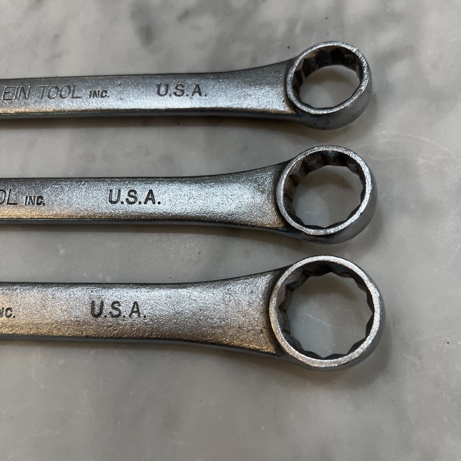 Klein Tools Combination 3 Wrenches 13/16 7/8 15/16 68419 68420 68421 Made USA
