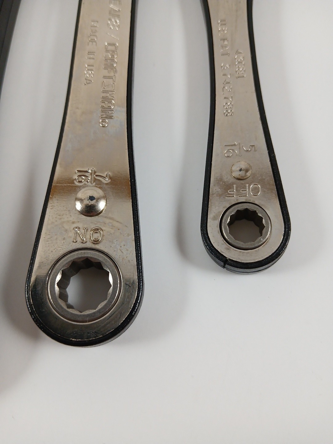 Craftsman 43670 4 Piece Box End Ratcheting Wrench Set SAE 1/4″ – 3/4″ 12 Pt