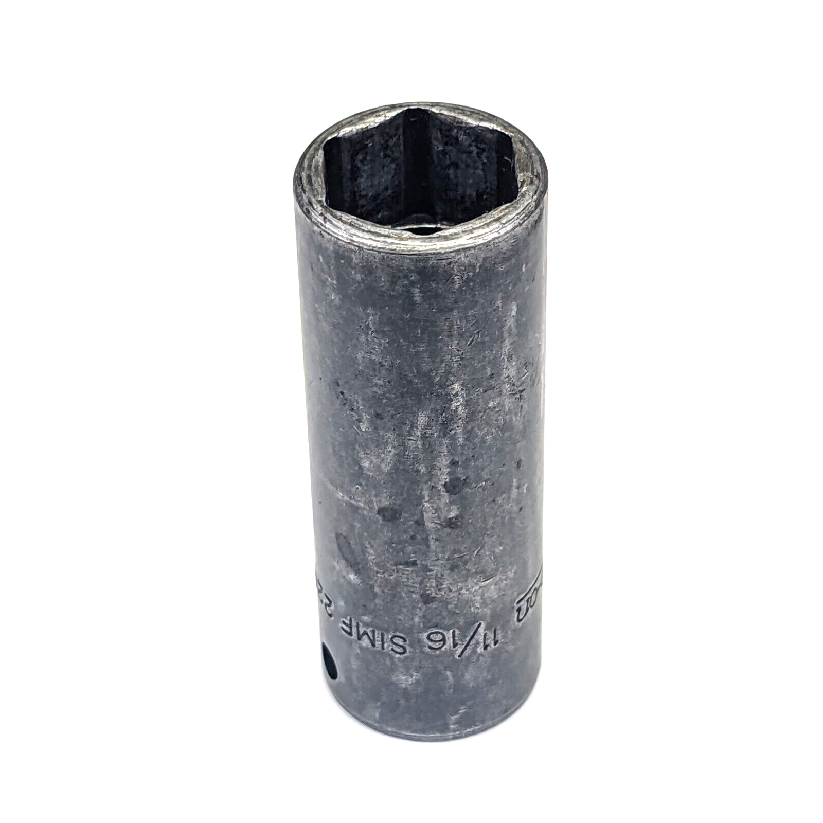 Snap On 11/16″ Deep Well 6pt Impact Socket 3/8″ Drive SIMF220- underline