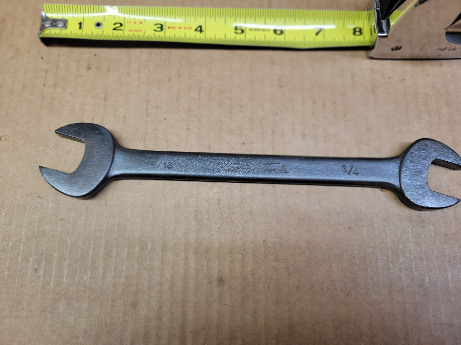 Martin Tools USA 13/16″ x 3/4″ Double Open End Wrench No 1731