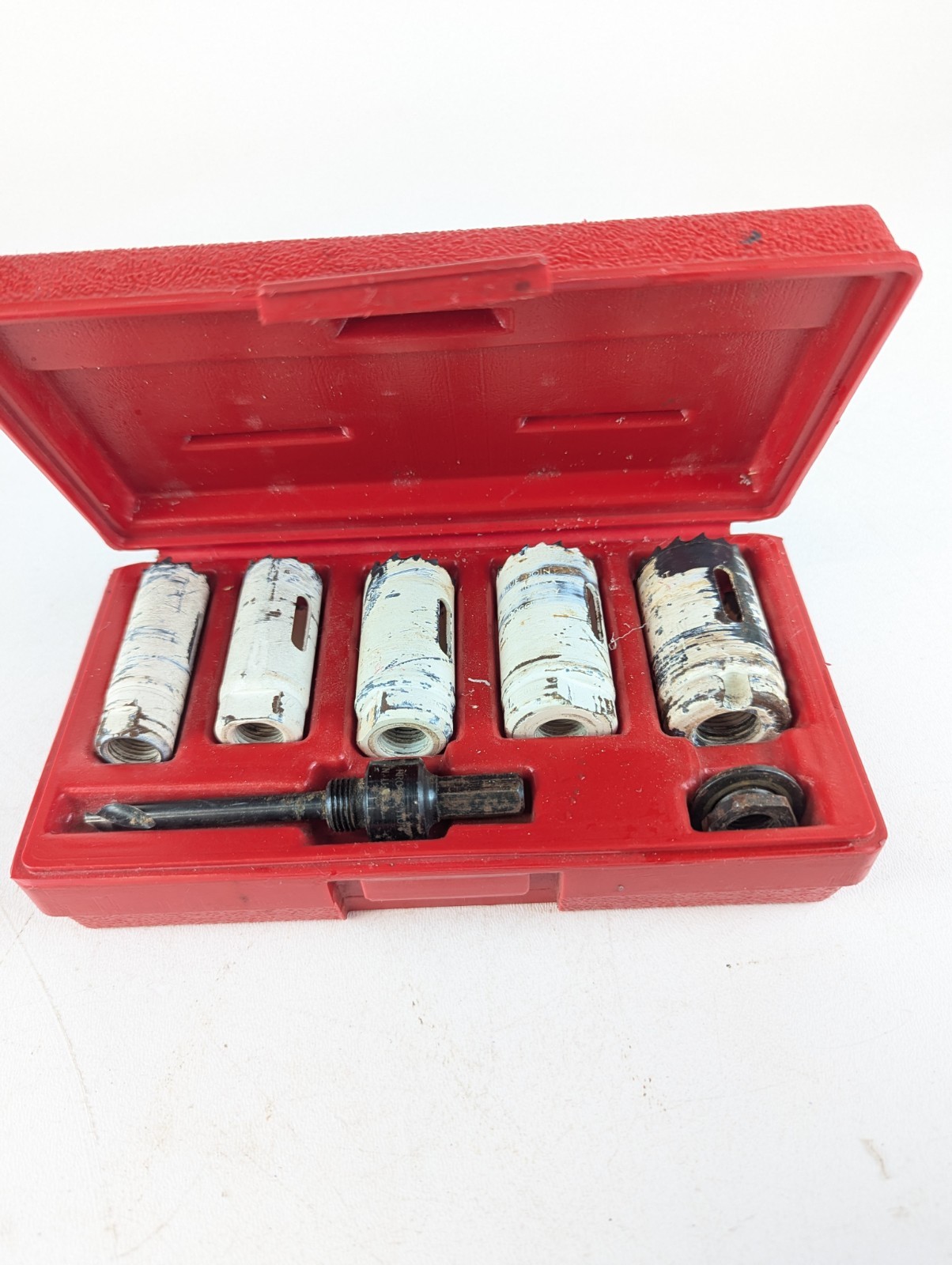 Blue-Point Snap On Tools 6 Pc set Hole Saw Arbor Kit Set LHS606B Made In USA