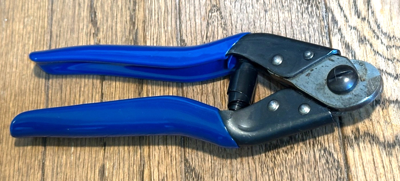 Westward Tools Cable Wire Rope Cutter Shear 7.25″ Long Pliers High Leverage Blue
