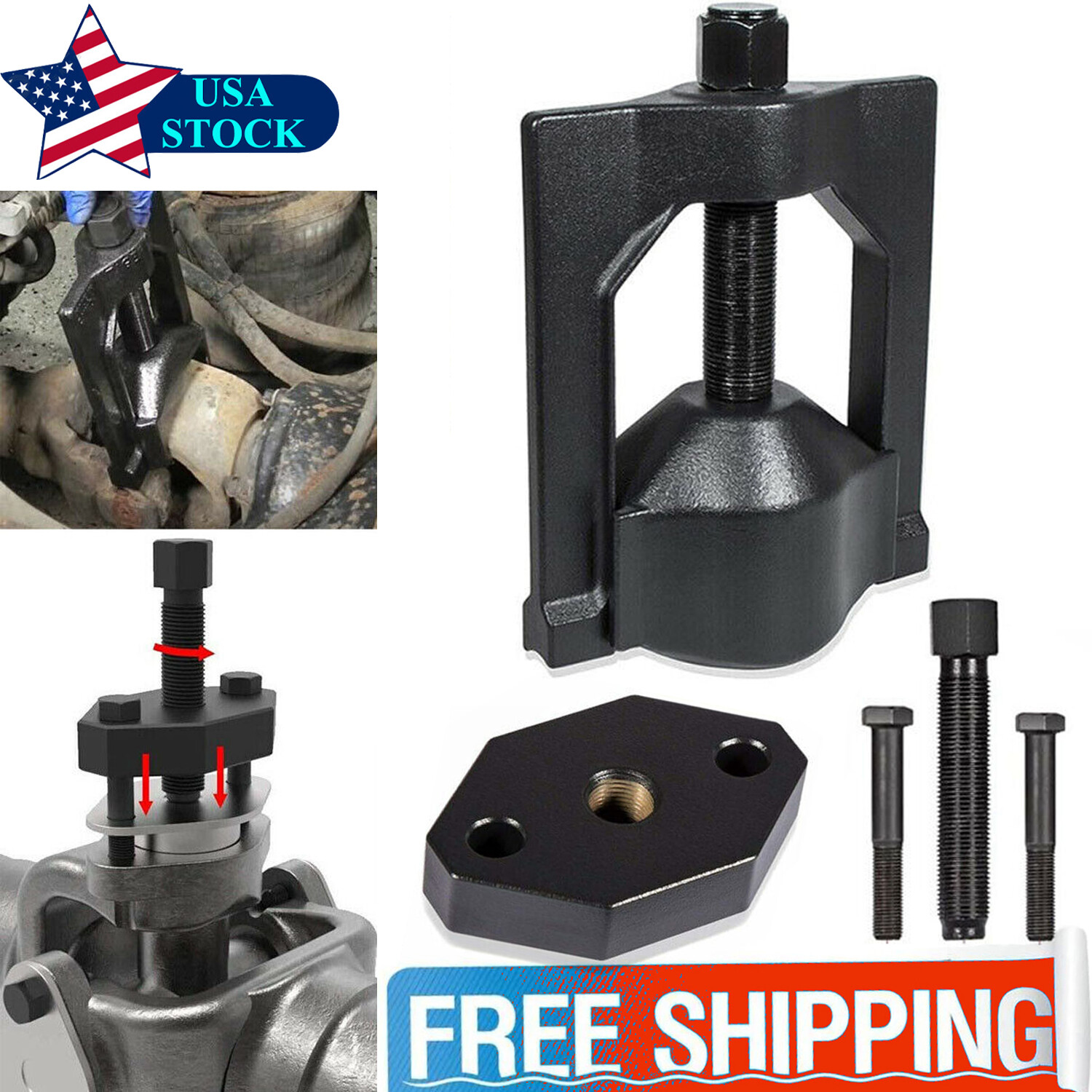 Heavy Duty Truck 10102 Universal U Joint Puller, 5192 Bearing Cup Installer Tool