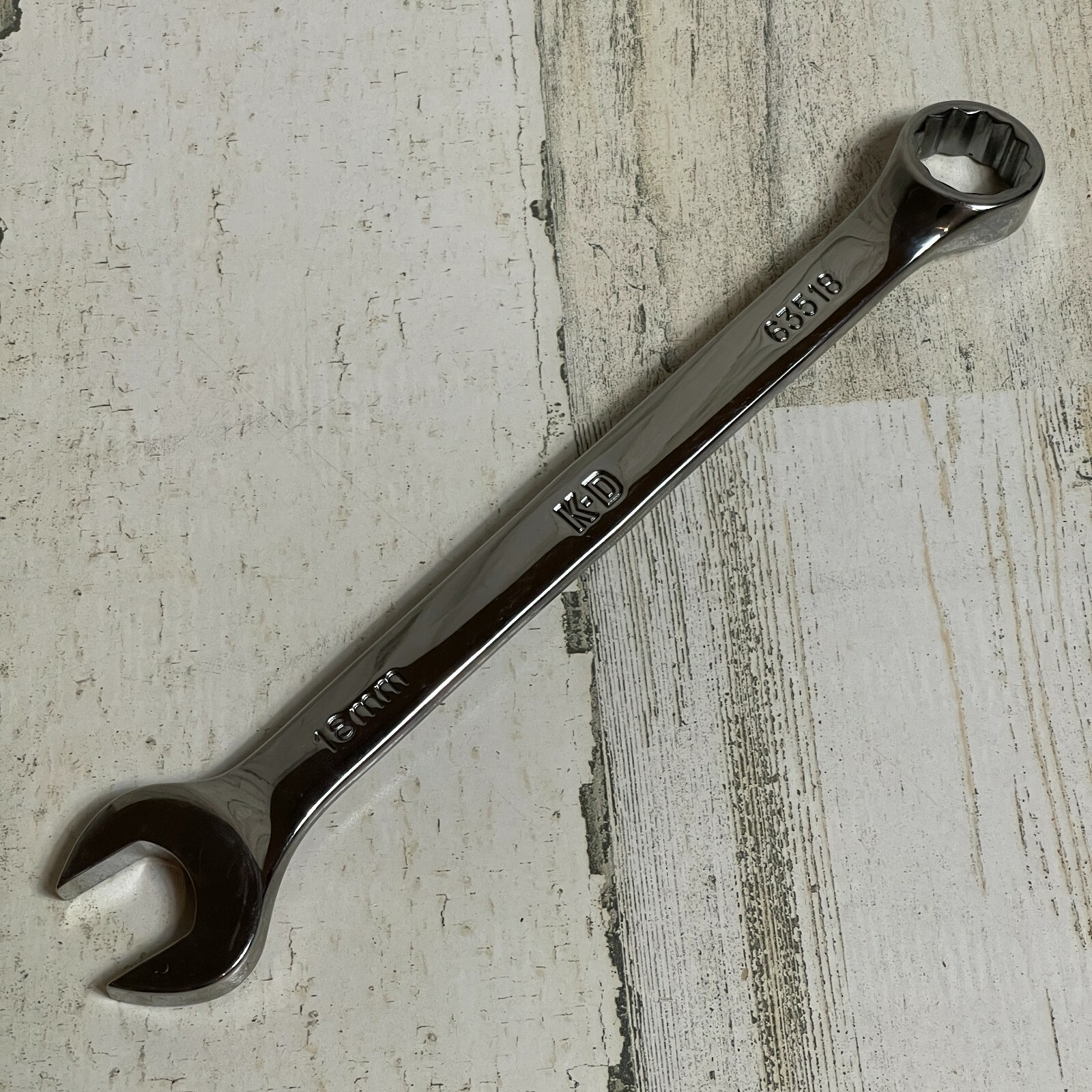 KD TOOLS Metric Combination Wrench 18 mm (12 Point) Made in USA 63518 K-D