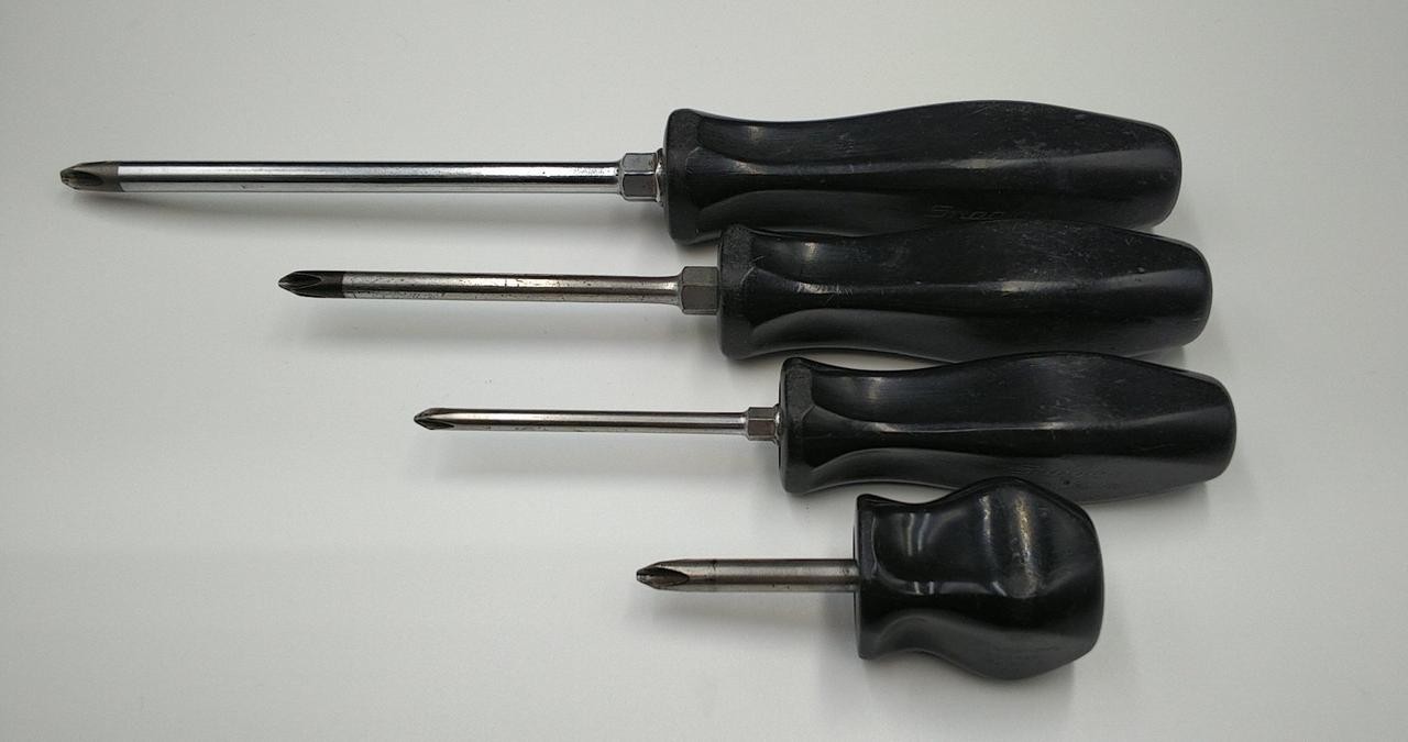 Snap-on Screwdriver set of 8 Black