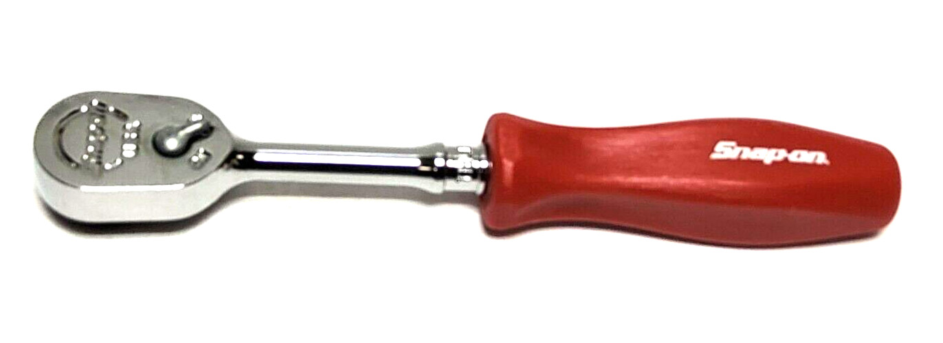 NEW Snap-on™ 1/4″ drive 6 7/8″ long Red Handled Ratchet THLD72 Dual 80 Tech