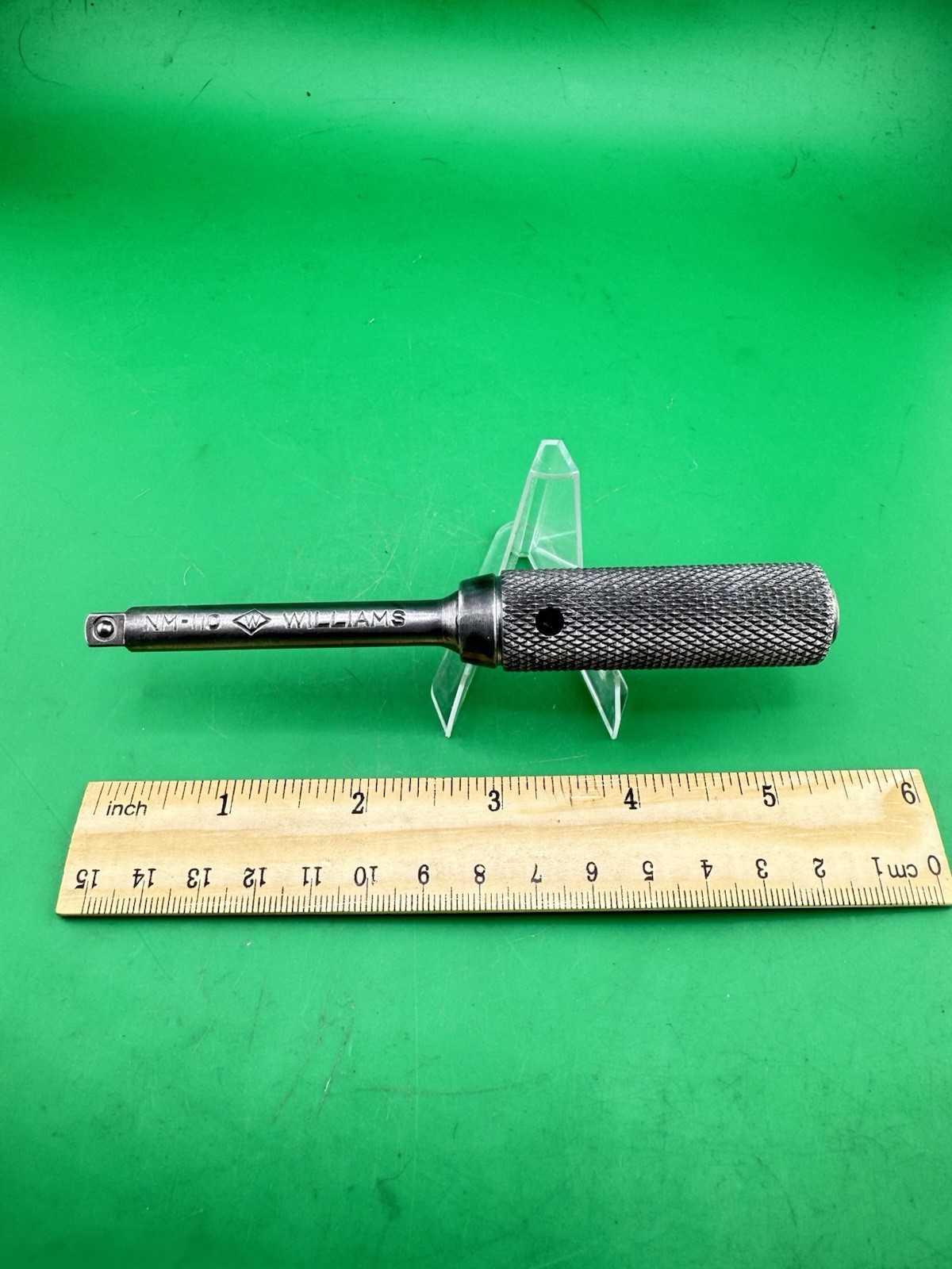 Vintage Williams NM-110 1/4” Drive Locking Spinner Nut Driver Handle Made In USA