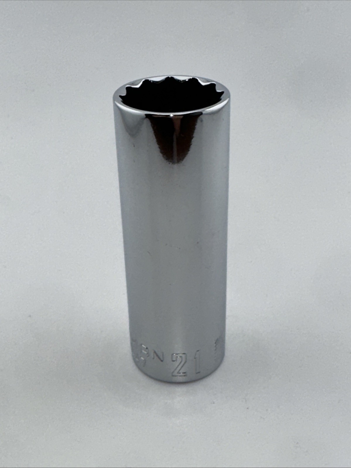 Craftsman 21 mm X 1/2 in. drive Metric 12 Point Deep Socket. 552