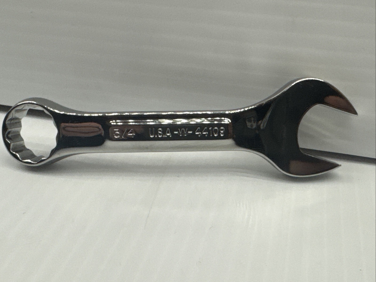 CRAFTSMAN TOOLS 3/4” Short SAE Combination Wrench 12pt -VV- 44109 USA