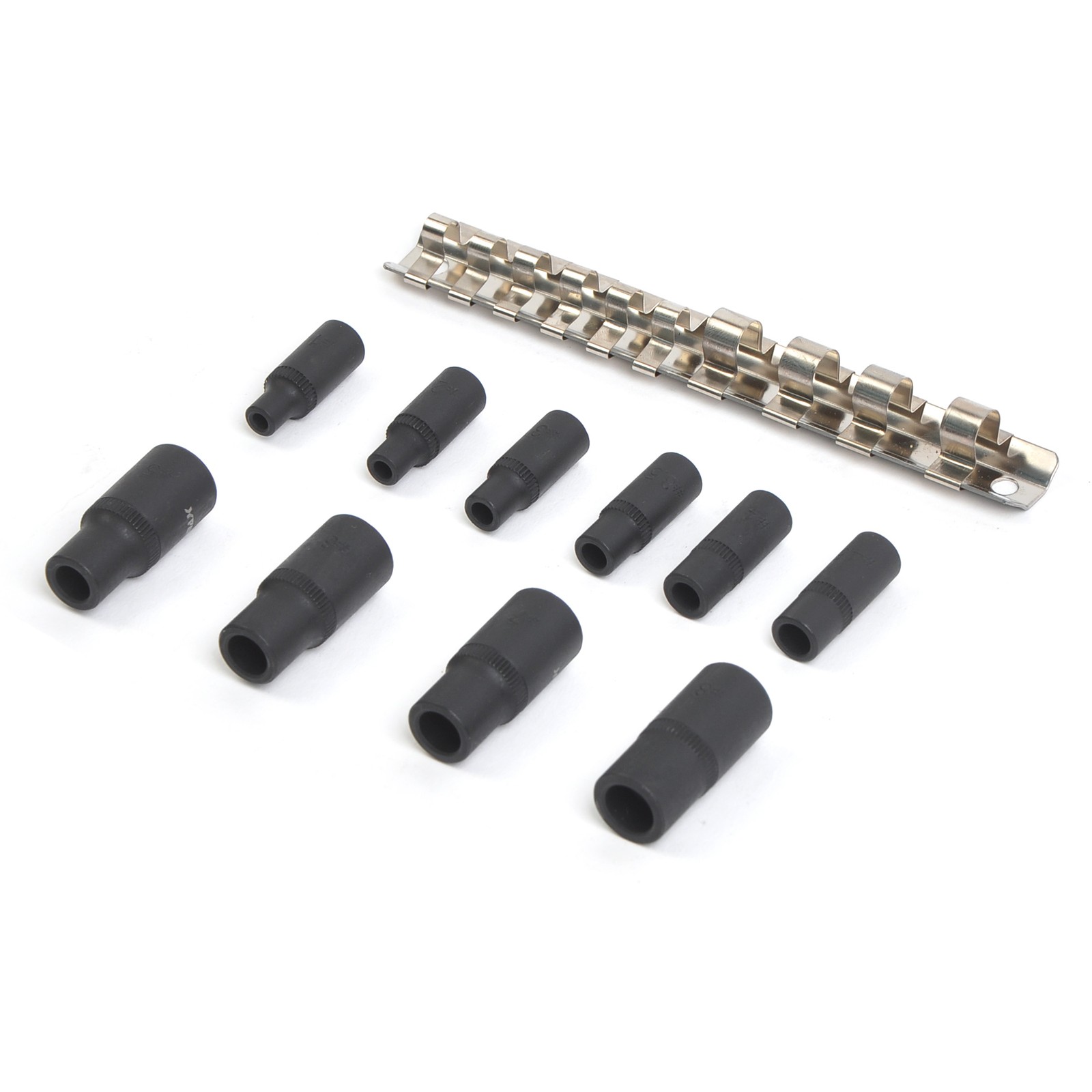 1/4″ 3/8″Dr Tap Socket Set Magnetic Tap Holders Kit Set Thread Cutting Tool 10pc