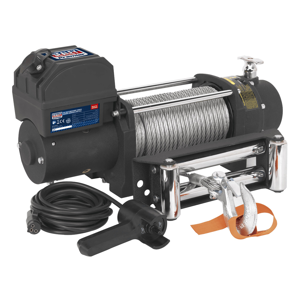 Sealey SRW4300KIT Self Recovery Wireless Winch SRW4300 Combo Kit