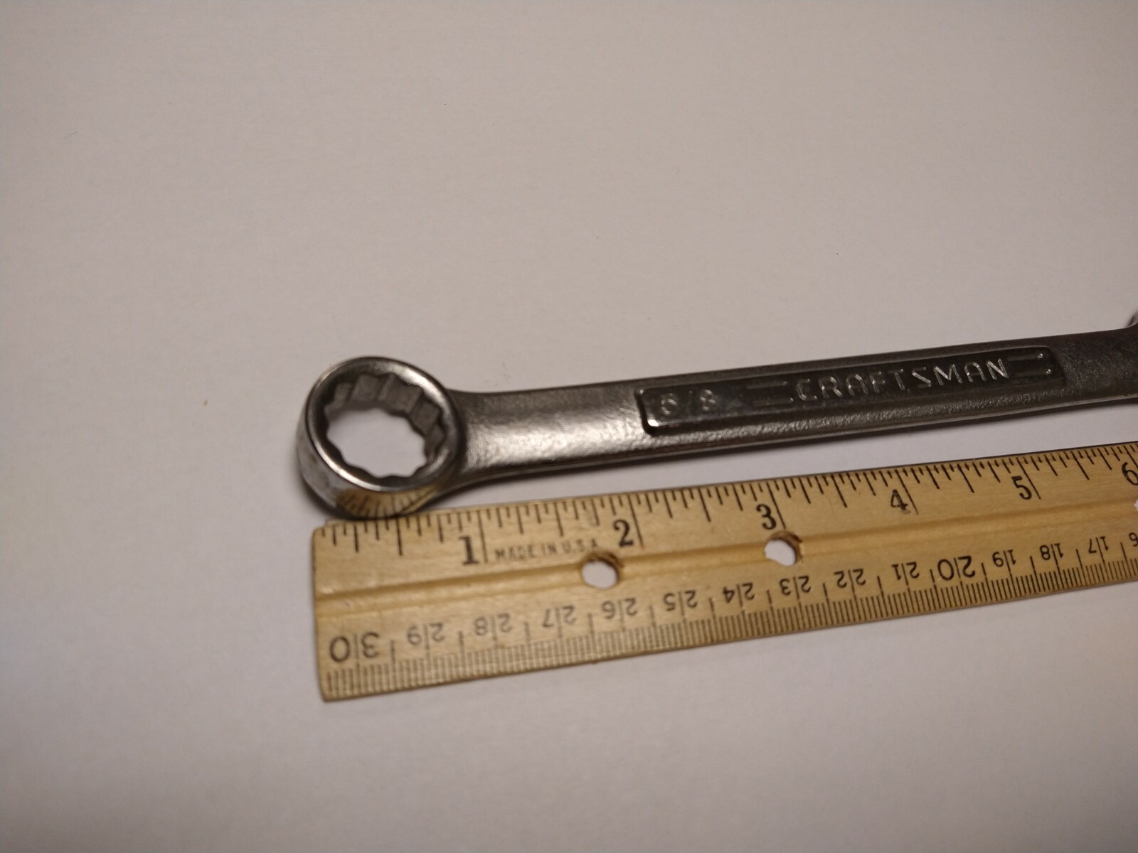 Craftsman 5/8In. Combination Wrench SAE Vintage VA 44697 USA