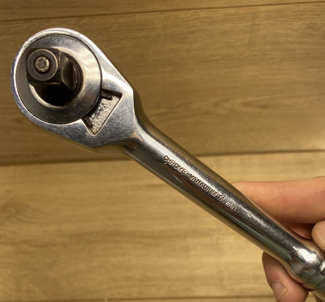 ACDelco 93310 1/2” Drive Quick Release Ratchet Chrome Hand Tool