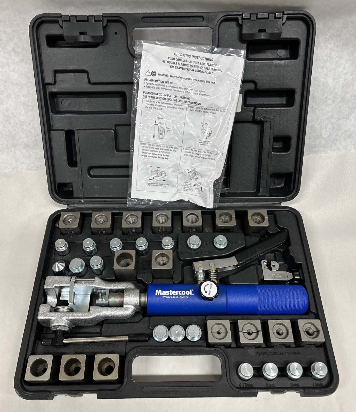 Mastercool 72485-Prc Master Hydraulic Flaring Tool Set