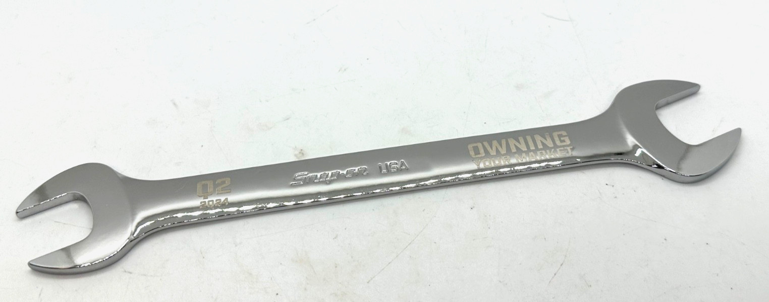 🇺🇸 Snap On Tools DEALER AWARD Wrench OWNING YOUR MARKET Slimline Promo Sales