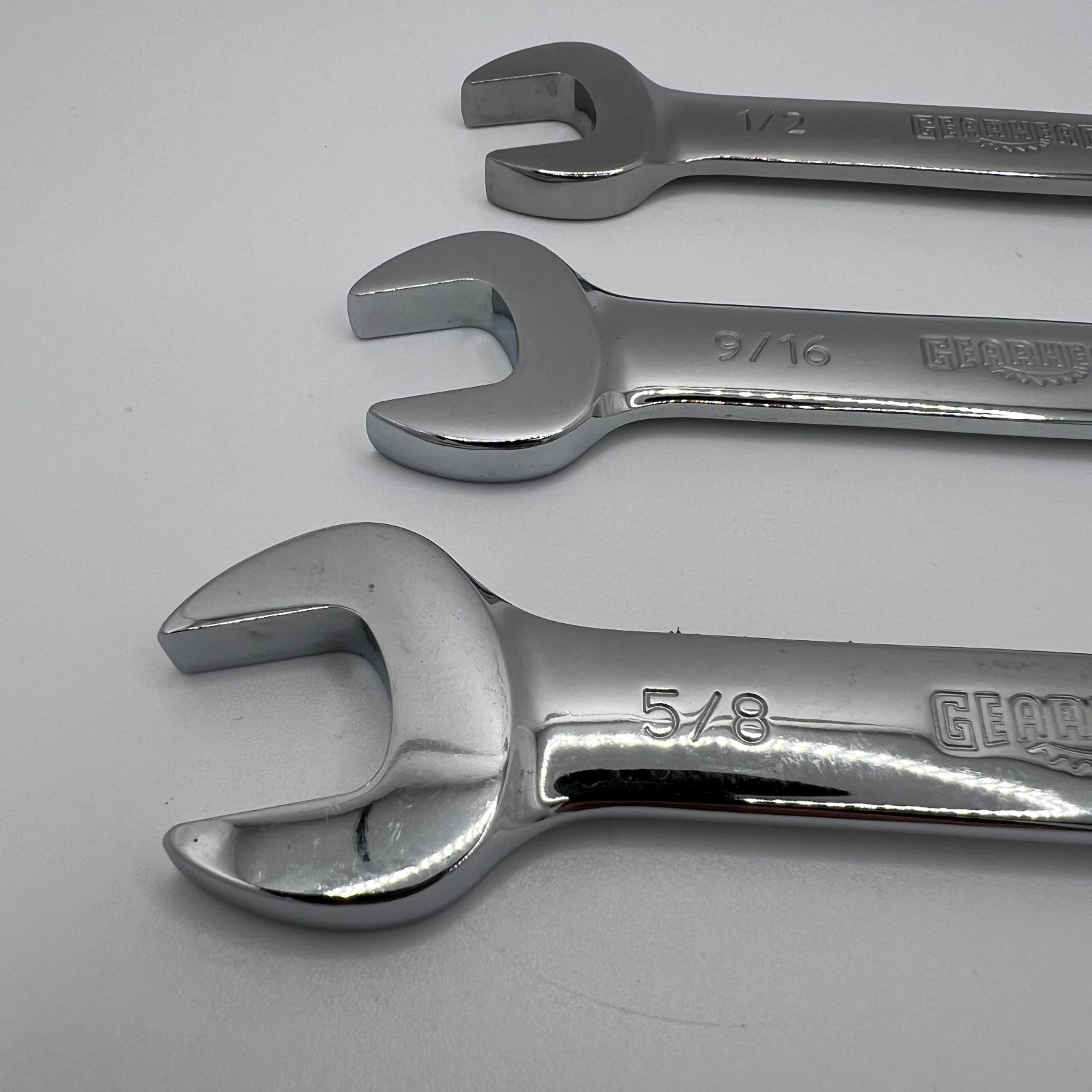 Gearhead Flex Head Ratcheting Combination Wrench 12 Point SAE Pick a Size