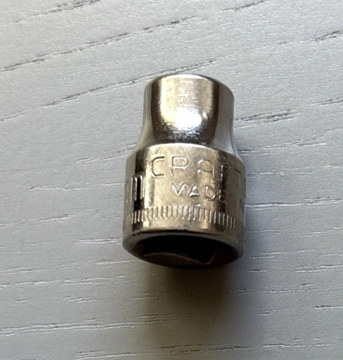 Craftsman #43541 9mm Shallow Socket 6 Point 3/8″ Drive G-Series USA Made