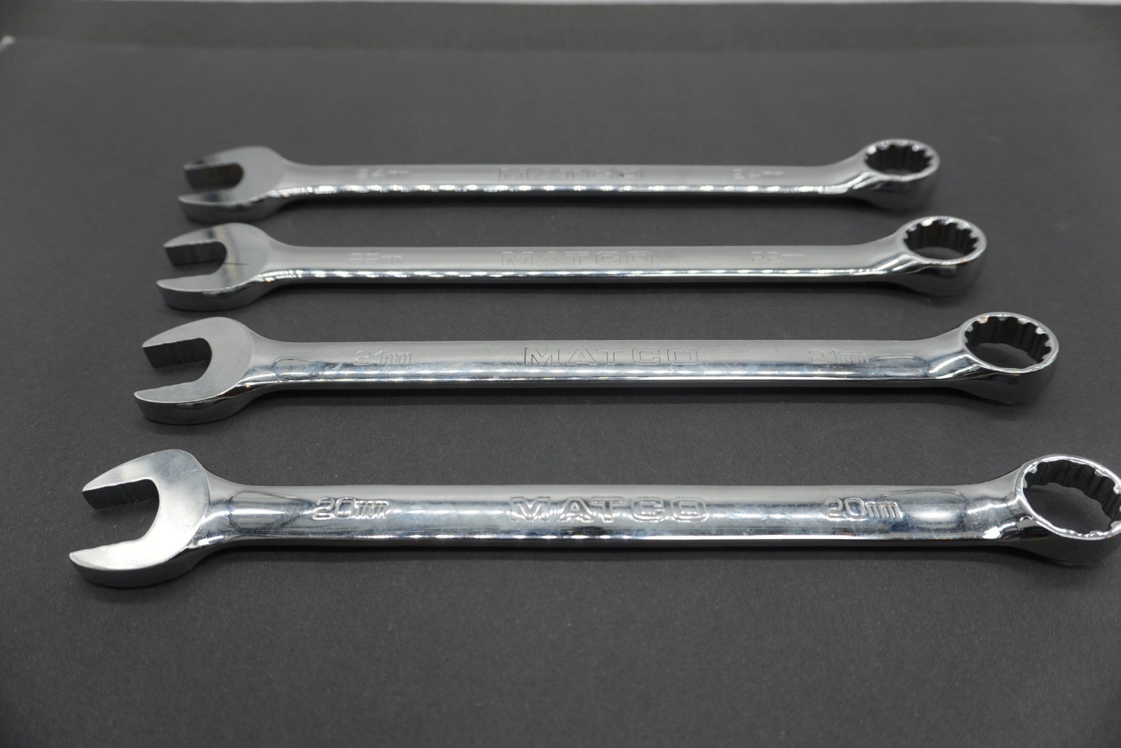 Matco Tools Wrench Set Combination Metric Long 4-Pieces Missing 23mm SMCLM52K