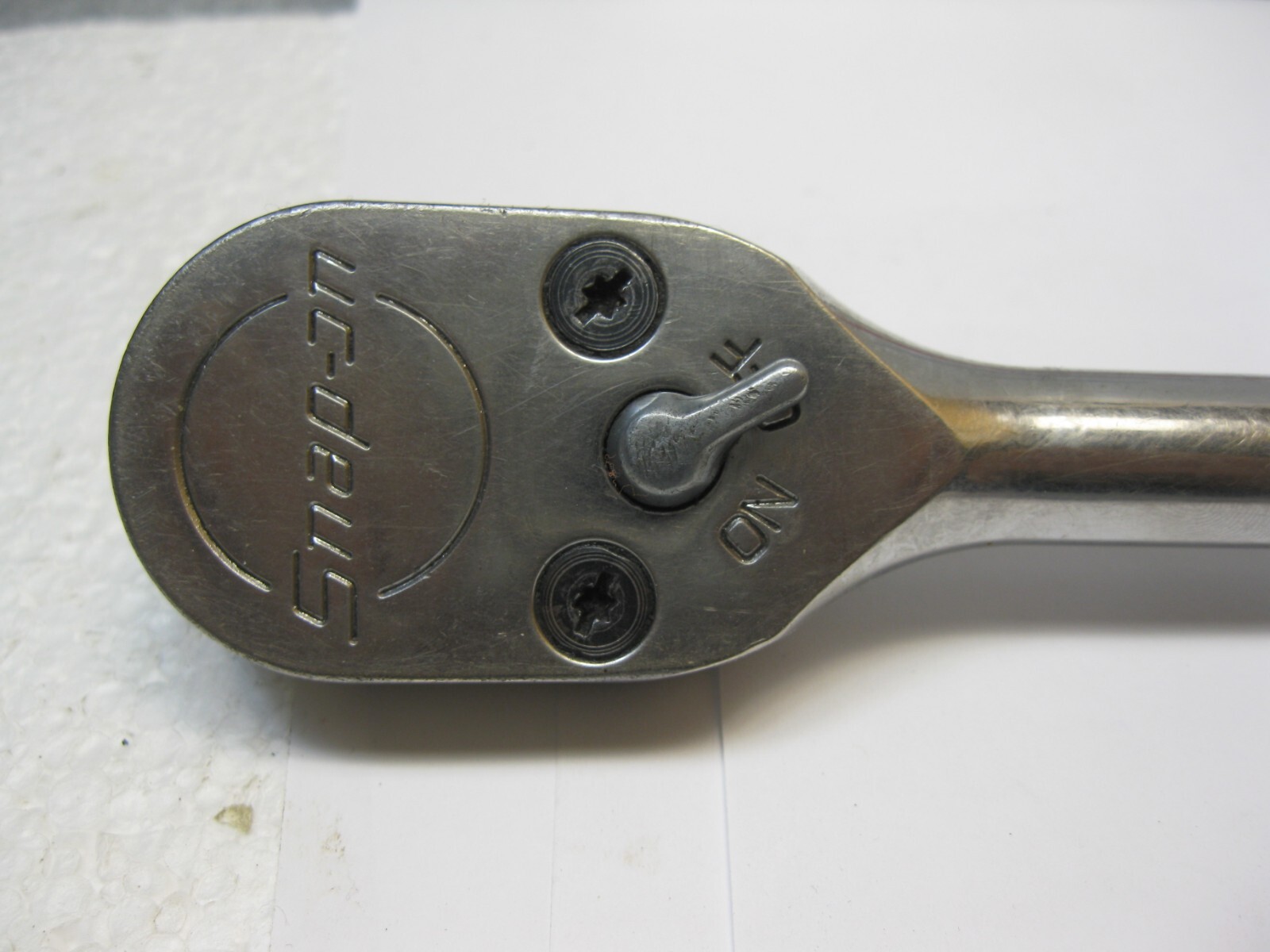 Snap-on tools 1/2″ drive Dual 80 Technology 10″ Handle Ratchet S80A USA Nice!