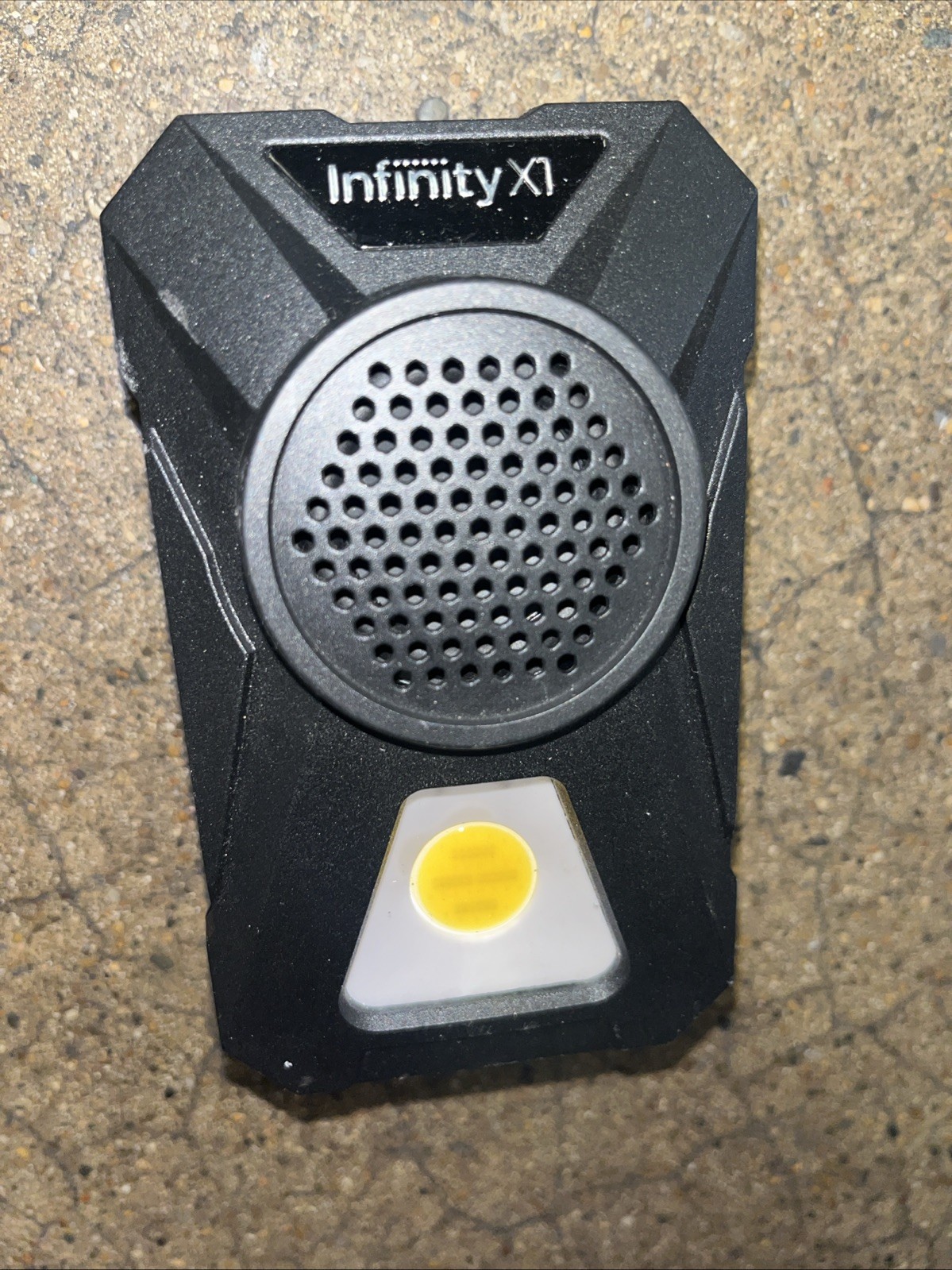Infinity X1 Rechargeable WorkLight with Bluetooth Speaker 700 Lumens