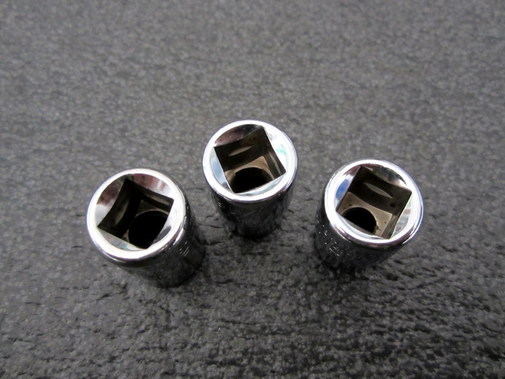 Vintage Craftsman 3/8″ Drive SAE 8pt Sockets 8 Point Made in USA