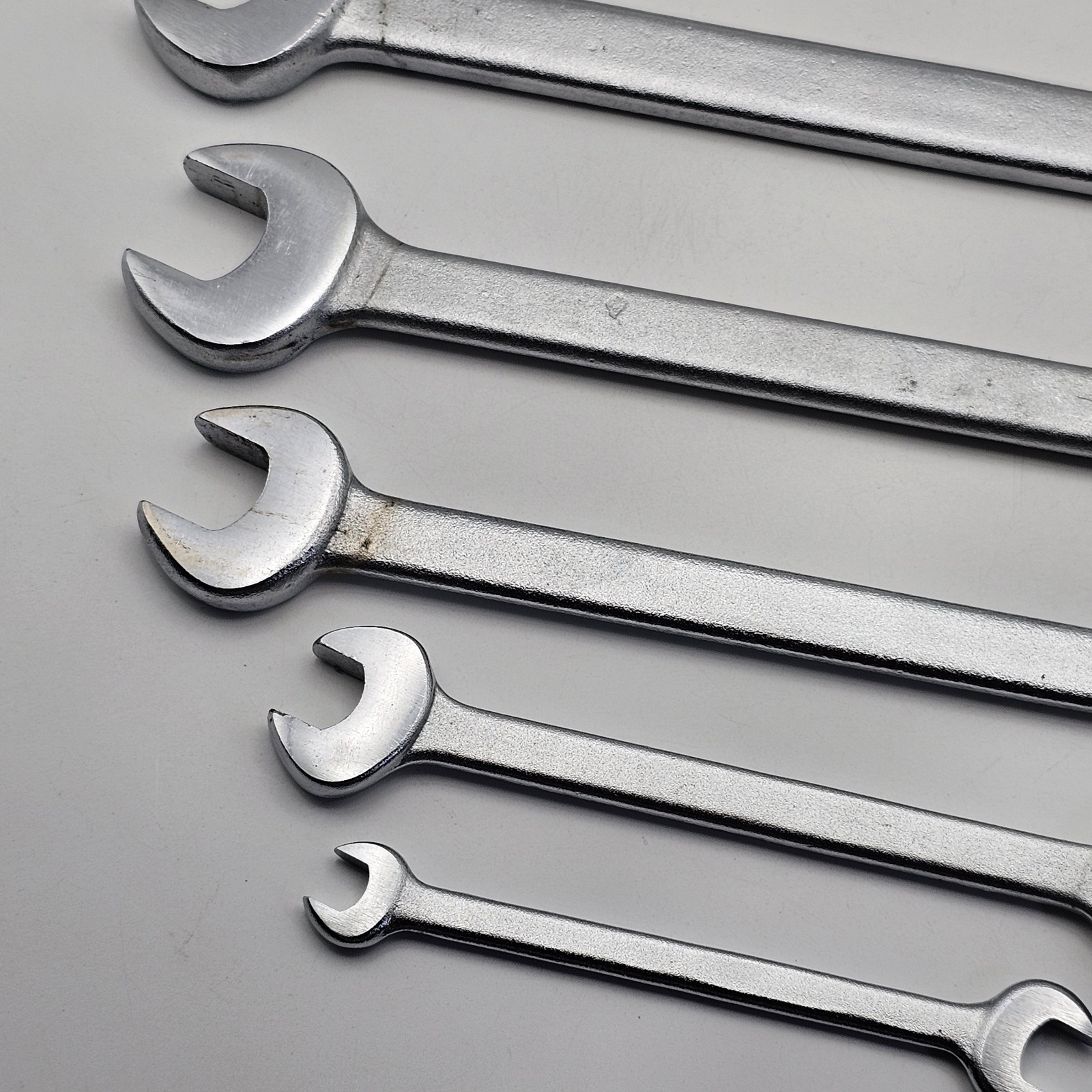 Vintage Thorsen Double Open End Wrench Set 1/4″ to 7/8″ USA Made Lot Of 6