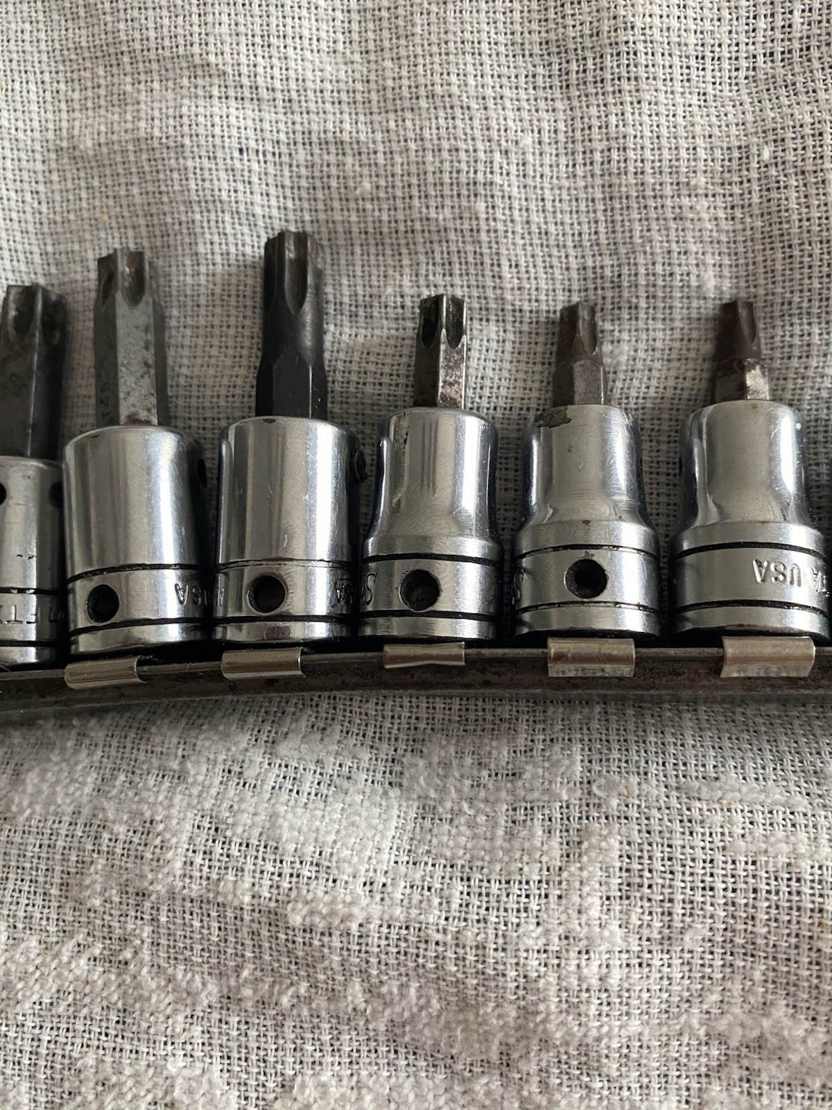Snap On 3/8 And 1/4 Drive Torx Driver Set