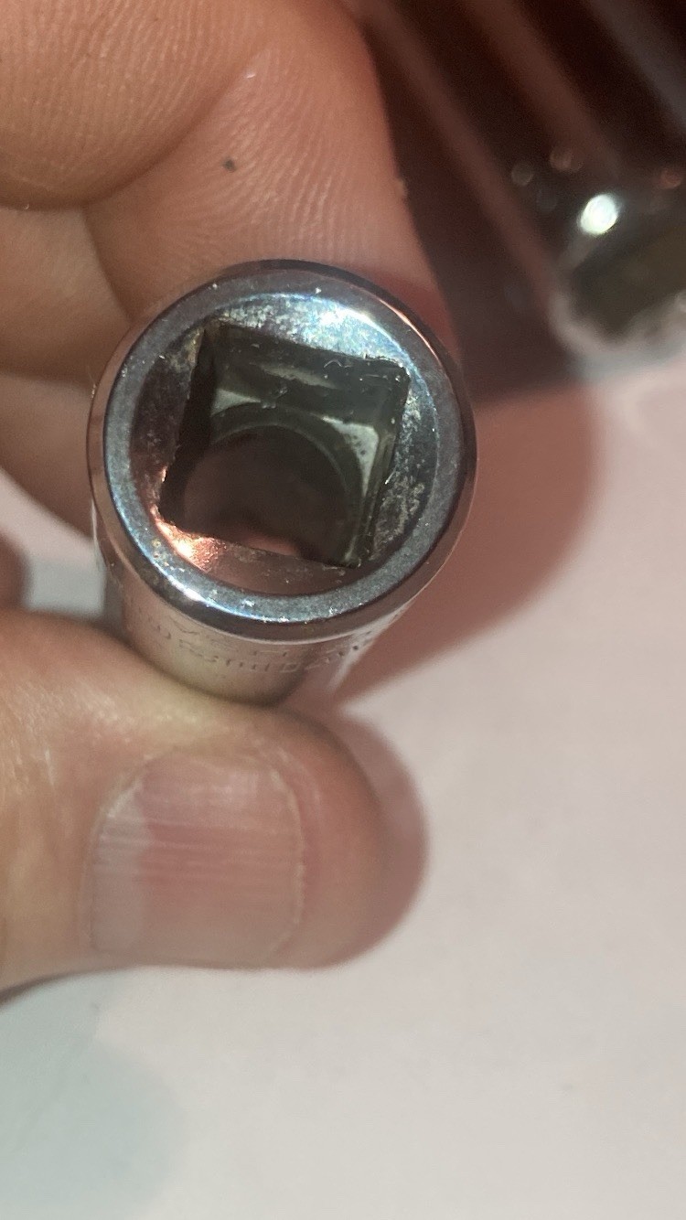 Harley Davidson Socket 3/8 Dr Deep Set Of 6- 5/8 Plug, 5/8, 9/16, 1/2, 7/16, 3/8