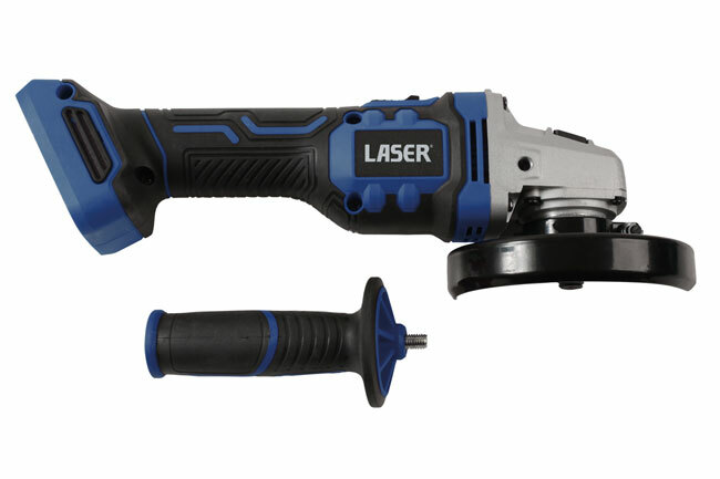 Laser Tools 8010 Cordless Portable Angle Grinder 20V Body Unit Only