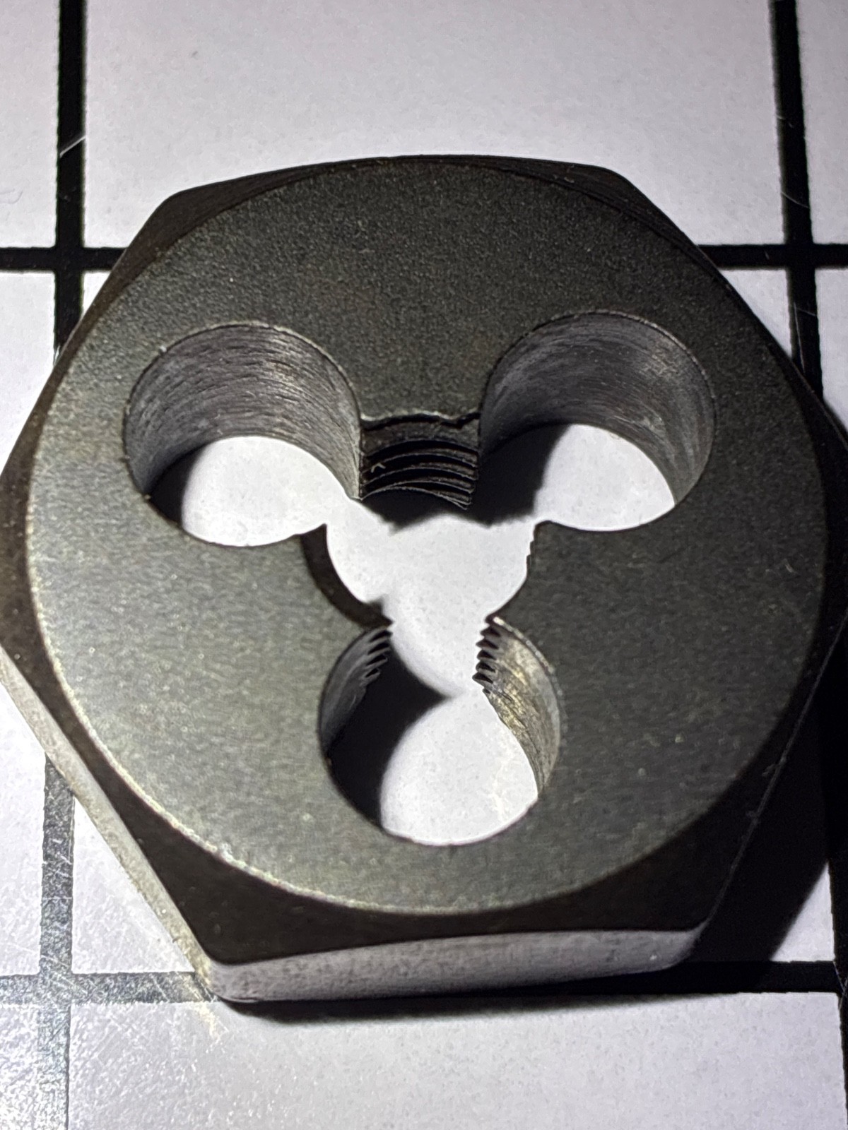 Bosch 8 Mm 1.25 X 1 In. Hex Metric Die 96328, 1609446886 discontinued