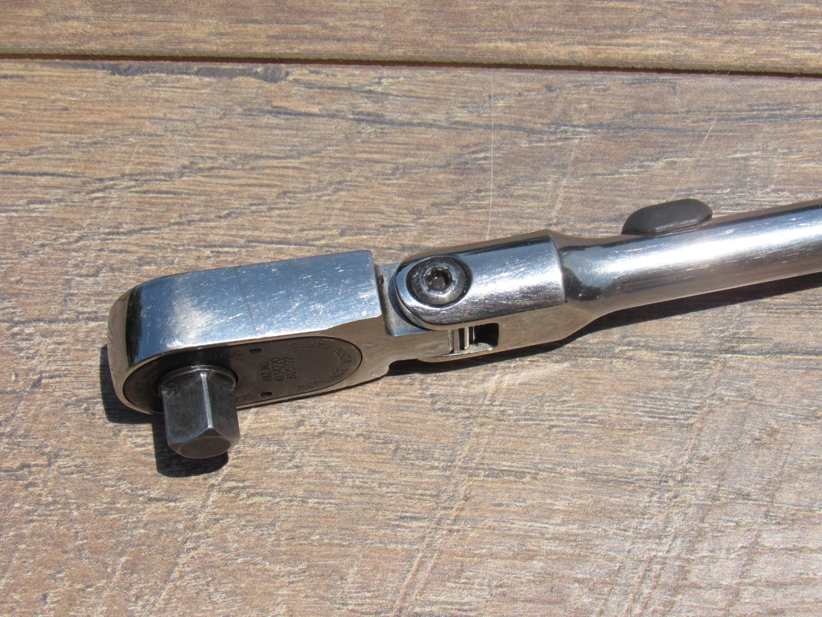 SNAP ON 3/8″ DRIVE FX936A LONG HANDLE LOCKING FLEX HEAD RATCHET NEW LOGO 11.5″