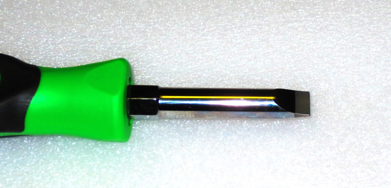 *NEW* Snap-on SGD155 Large Marine Aircraft FLAT SLOTTED Plug Screwdriver GREEN