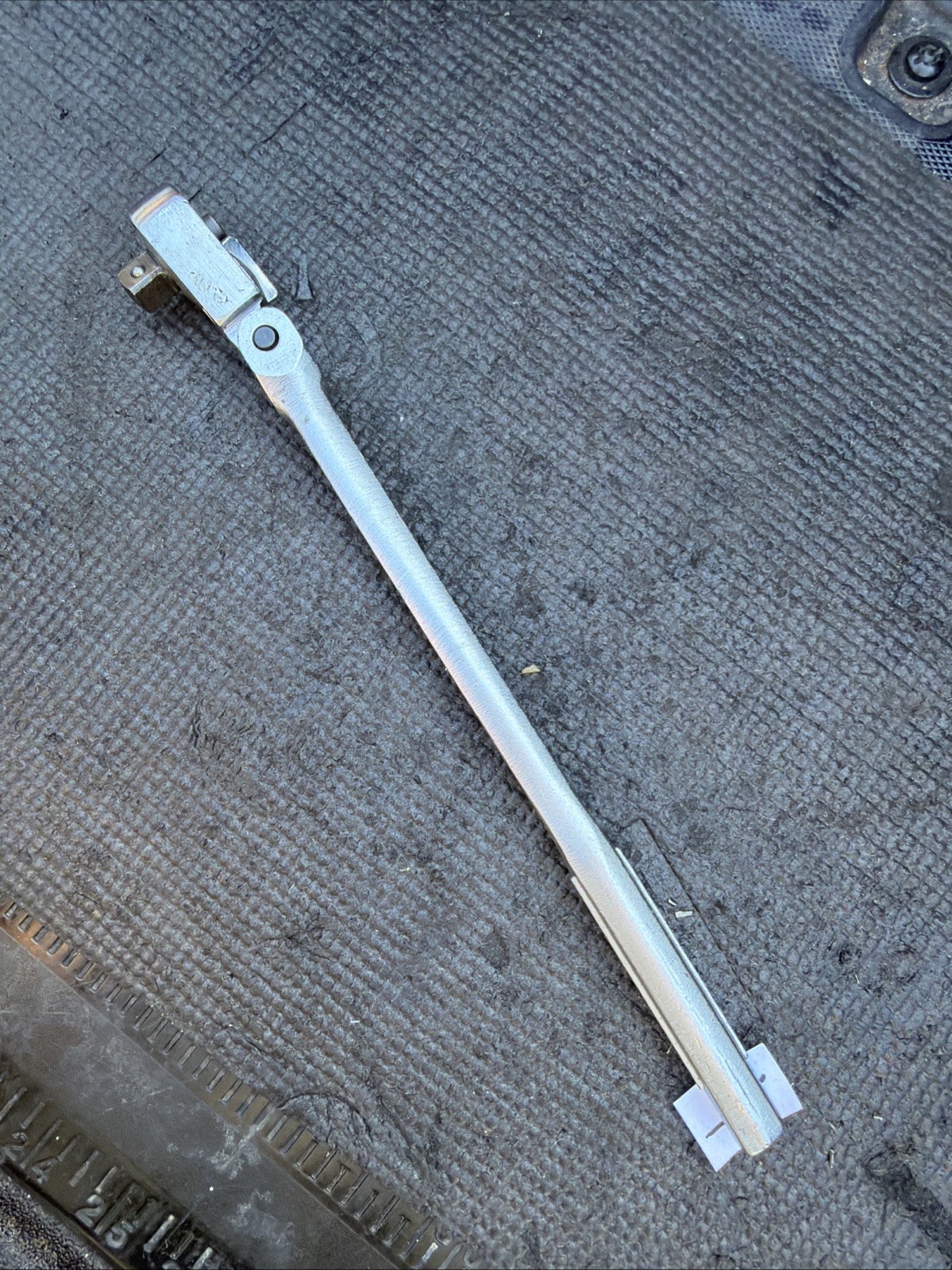 Sears Craftsman USA 3/8” Hourglass Flex Head Ratchet 42793 V Series Rare 11.5”