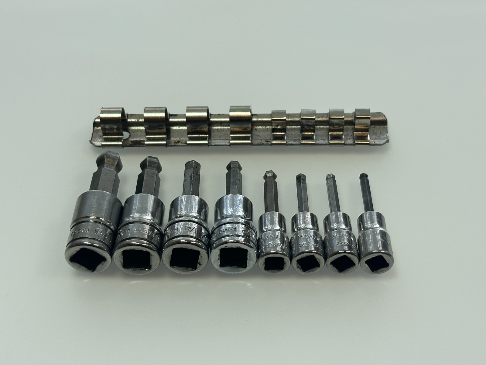 🇺🇸 Snap-on Tools USA 208EFTABY SAE 1/8″ – 3/8″ Ball-End Hex Socket Driver Set