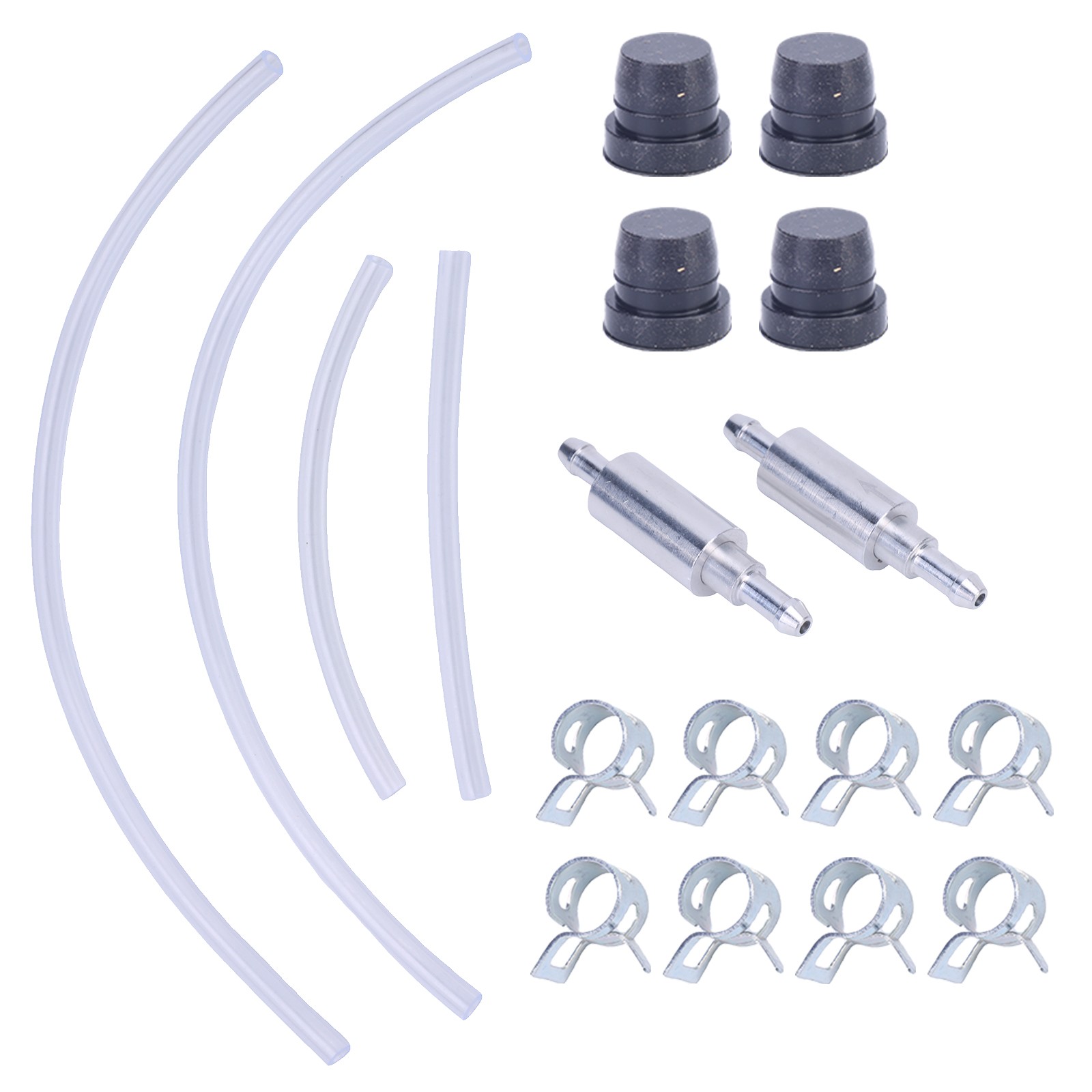 For Motorcycles 2-PCS Brake System Line Bleeding Hose Kit Set Protective Device