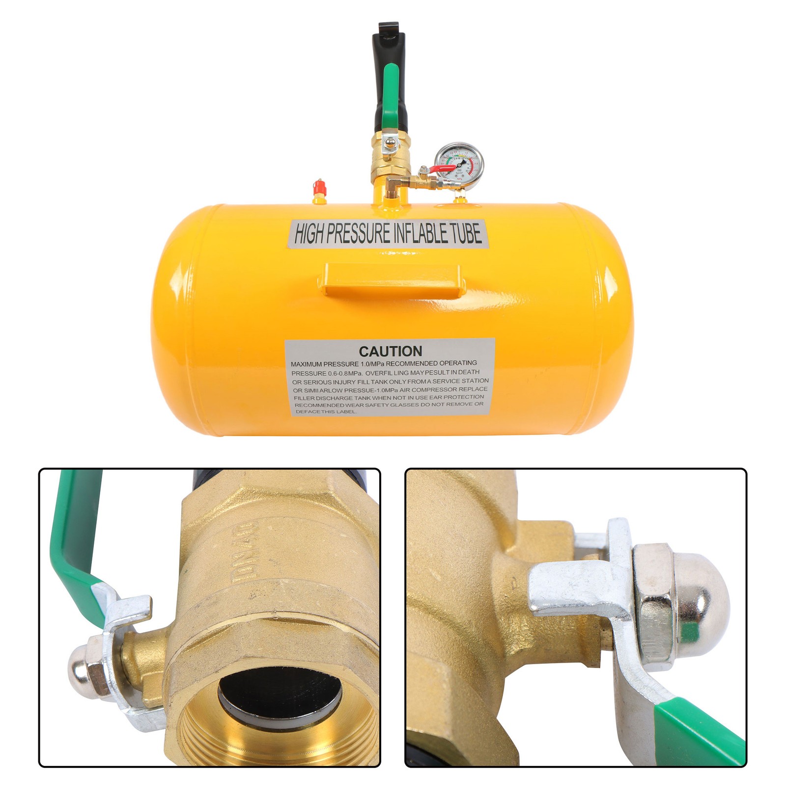 Labwork 10 Gallon 145PSI Air Tire Bead Seater Blaster Tool Seating Inflator