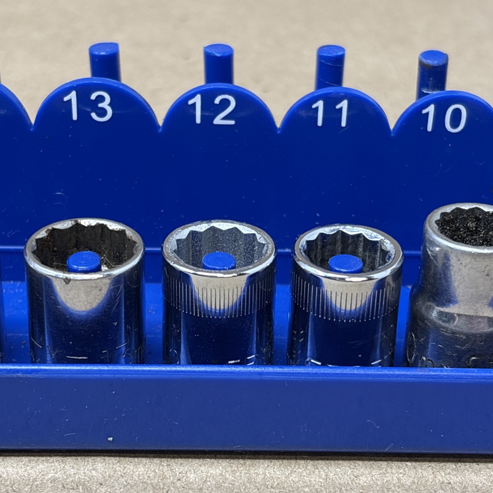 Craftsman 3/8”Drive Metric Socket Set 6mm to 21mm 12Pt USA No 20m