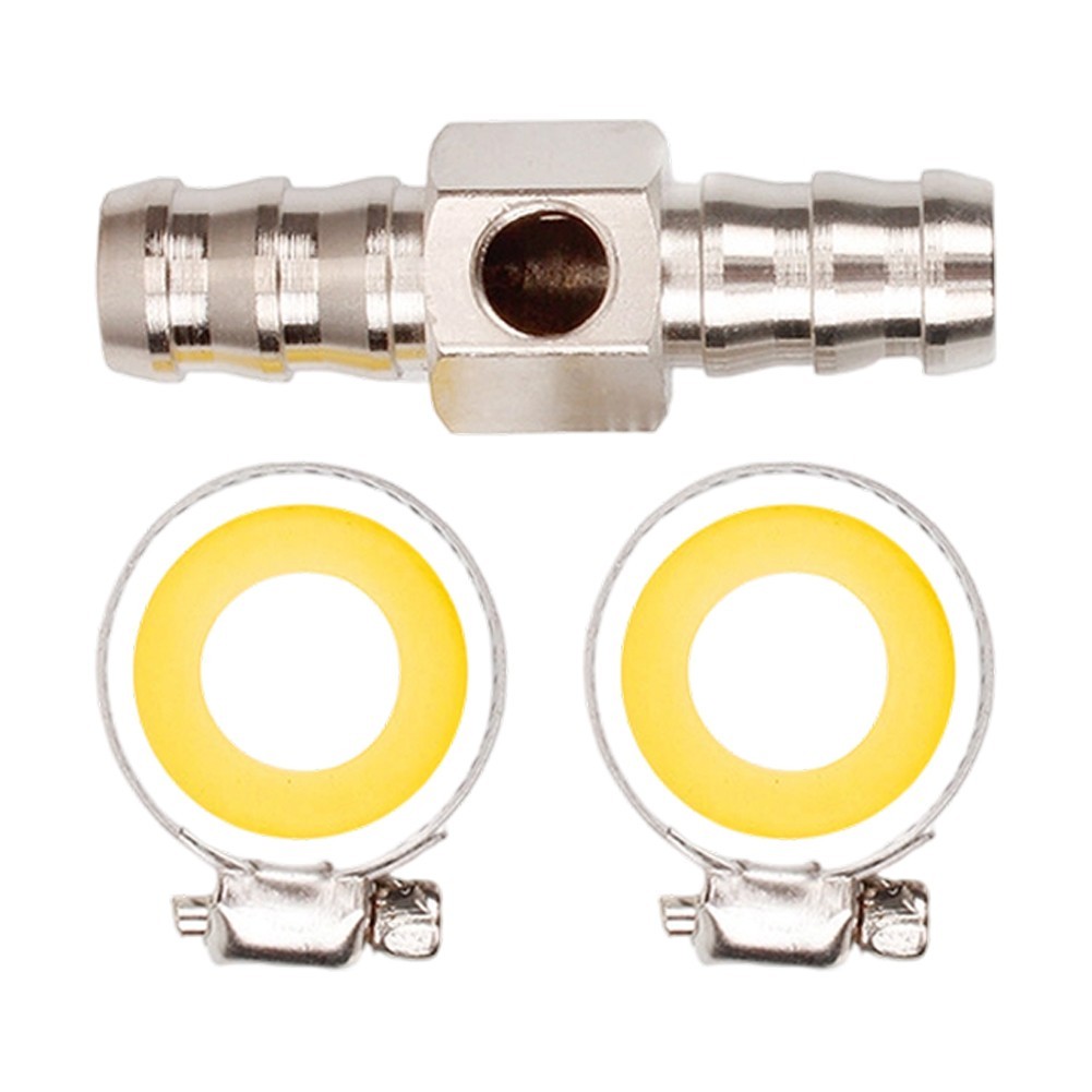Fuel System Sensor Adapter 3/8 T-Fitting and 1/8-27 NPT for Fuel Lines