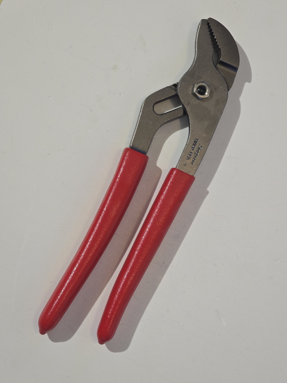 🇺🇸 Snap-on Tools NEW RED 9″ Adjustable Joint Interlocking Channel Pliers 91ACP